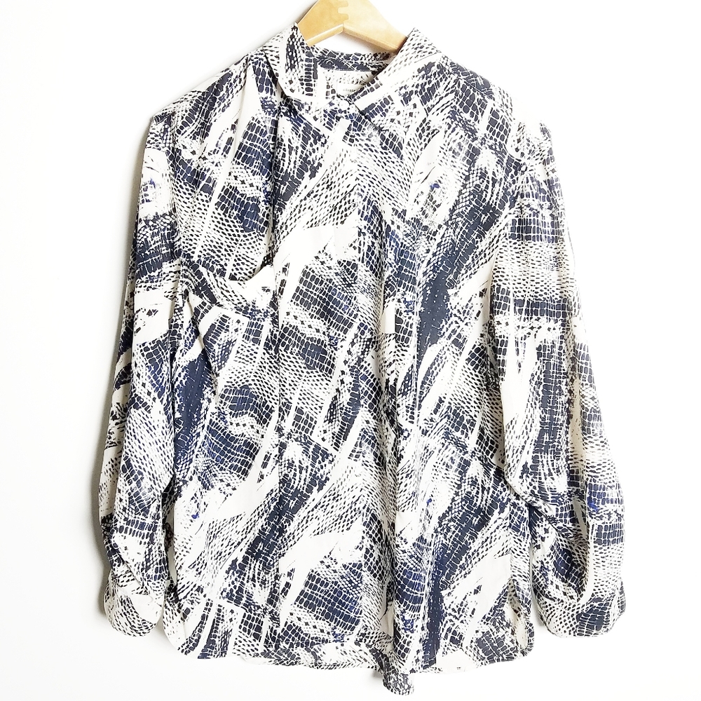 Silence & Noise | Long Sleeve Blouse Size SMALL